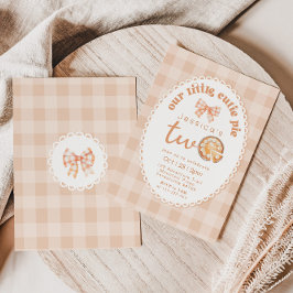 Little Cutie Pie is het tweede verjaardagsfeestje Kaart