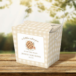 Little Cutie Pie is onderweg naar het Baby shower Bedankdoosjes