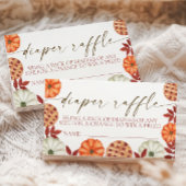 Little Cutie Pie Luier Raffle Enclosure Kaart