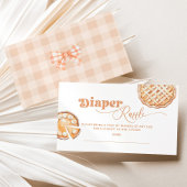 Little Cutie Pie Luier verloting ticket Informatiekaartje