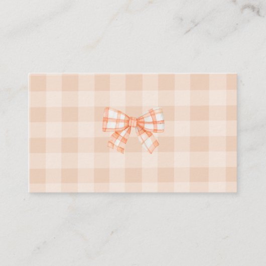 Little Cutie Pie Luier verloting ticket Informatiekaartje (Achterkant)