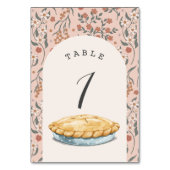 Little Cutie Pie Roze Bloemen Meisje Baby shower Kaart (Voorkant)