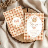 Little Cutie Pie Schattige  kanten baby shower Kaart