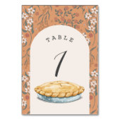 Little Cutie Pie Sinaasappel Bloemen Meisje Baby s Kaart (Achterkant)