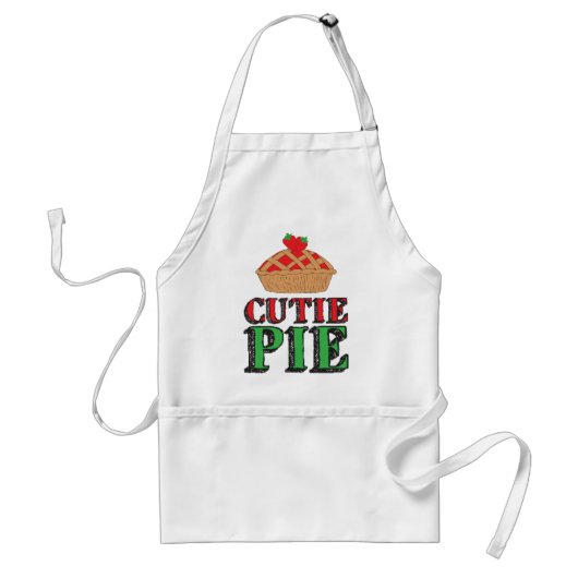 Little Cutie Pie Sweet Stuff Strawberry Cutiepies Standaard Schort (Voorkant)
