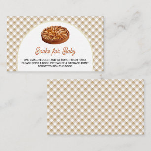 Little Cutie Pie Thanksgiving Boeken voor Baby Informatiekaartje