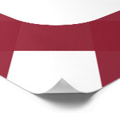 Little cutie Pie welkom baby shower feest Poster (Hoek)