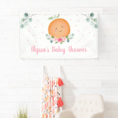 Little Cutie Pink Girl Baby shower Spandoek (Insitu)
