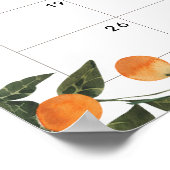 Little Cutie Raad Baby Verwachtingsdatum Kalender Poster (Hoek)