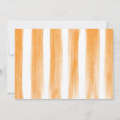 Little Cutie Sinaasappel Citrus 1st Verjaardag Fot Kaart (Achterkant)