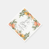 Little Cutie Sinaasappels Oh baby Napkins Servet (Hoek)