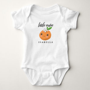 Little Cutie Sweet Oranje Fruit Girl Romper