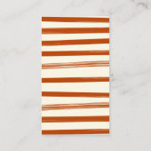 Little Cutie Taart Herfst Luier Raffle Visitekaartje (Achterkant)