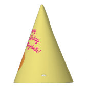 Little Cutie Tangerine Birthday Party Feesthoedjes (Rechts)