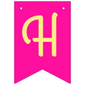 Little Cutie Tangerine Birthday Party Vlaggetjes (Tweede vlag)