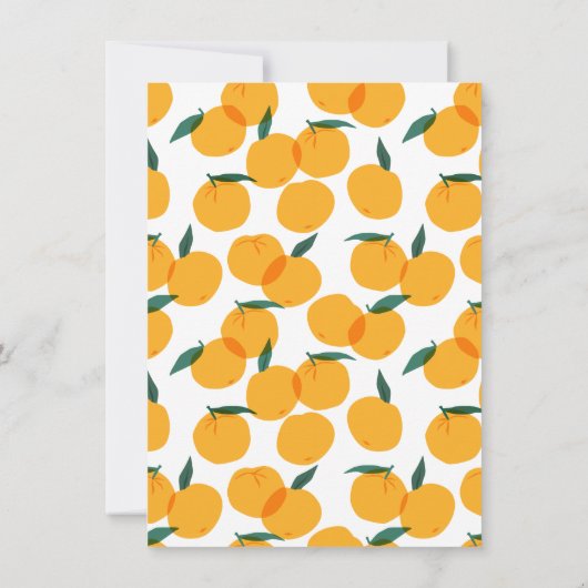 Little Cuties Twins Baby shower Invitation Kaart (Achterkant)