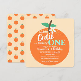 Little Cuties wordt een Oranje Kinder eerste verja Kaart