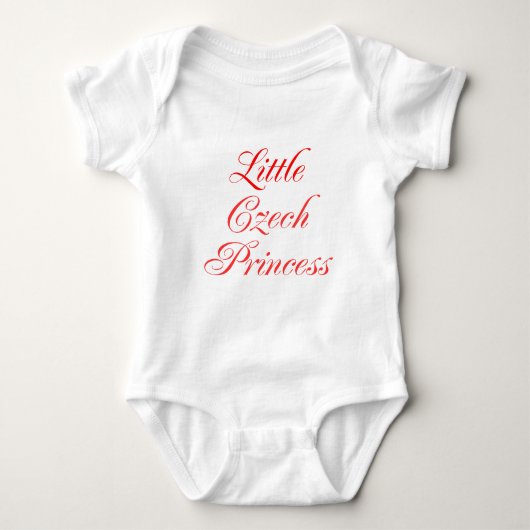Little Czech Princess Romper (Voorkant)