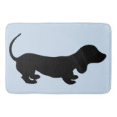 Little Dachshund Design Bath Mat (Voorkant)