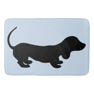 Little Dachshund Design Bath Mat