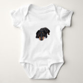 Little Dachshund Dog Romper (Voorkant)