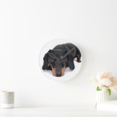 Little Dachshund Ronde Klok (Huis)