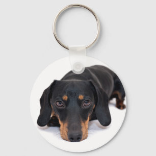 Little Dachshund Sleutelhanger
