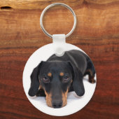 Little Dachshund Sleutelhanger (Voorkant)