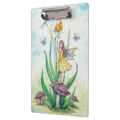 Little Daffodil Fairy Fantasy Art Klembord (Links)