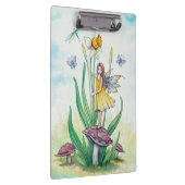 Little Daffodil Fairy Fantasy Art Klembord (Rechts)