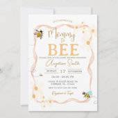 Little Daisies Bee Baby shower Mama to Bee Kaart (Voorkant)