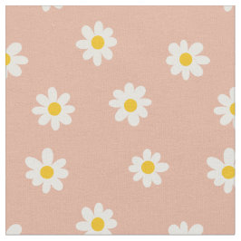 Little Daisies / dusty apricot  Stof