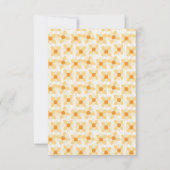 Little Daisy baby shower bedankt (Achterkant)