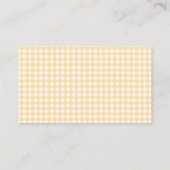 Little Daisy Baby shower Luier Raffle Ticket (Achterkant)