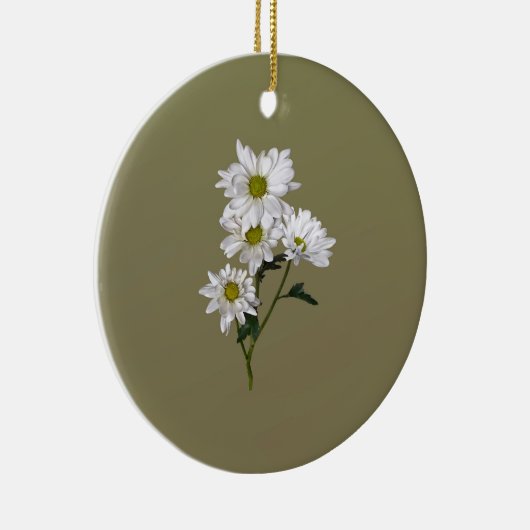 Little Daisy die naar boven kijkt Keramisch Ornament (Rechts)