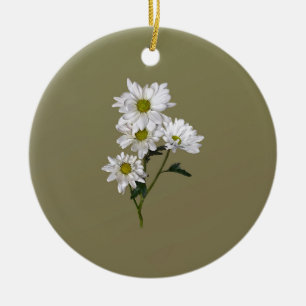 Little Daisy die naar boven kijkt Keramisch Ornament