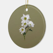 Little Daisy die naar boven kijkt Keramisch Ornament (Links)
