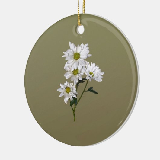 Little Daisy die naar boven kijkt Keramisch Ornament (Links)