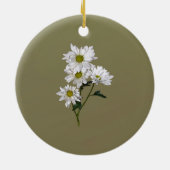 Little Daisy die naar boven kijkt Keramisch Ornament (Achterkant)