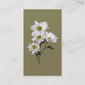 Little Daisy die naar boven kijkt Visitekaartje (Achterkant)