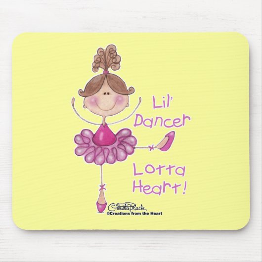 Little Dancer Muismat (Voorkant)