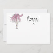 Little Dancer Number One Bedankt (Voorkant)