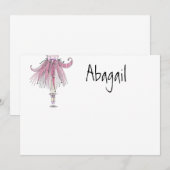 Little Dancer Number One Bedankt (Voorkant / Achterkant)