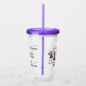 Little Dancers Ballet Tap Jazz Dance Studio School Acryl Drinkbeker (Rechts)