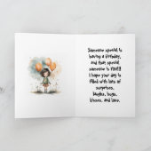 LITTLE DARLIN BIRTHDAY CARD BEDANKKAART (Binnen)