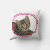 Little darling - cute kitty kussen (Achterkant)