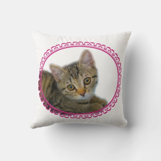 Little darling - cute kitty kussen (Achterkant)