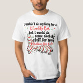 Little Debbie Holiday Cake, Little Debbie, Funny X T-shirt (Voorkant)