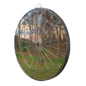 Little Deer &a Pink Sunset Dartbord (Voorkant Rechts)