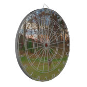 Little Deer &a Pink Sunset Dartbord (Voorkant Links)